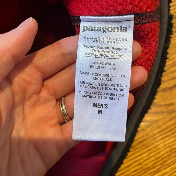 EUC Men's PATAGONIA RETRO-X FLEECE VEST black size Medium M - Picture 2 of 7